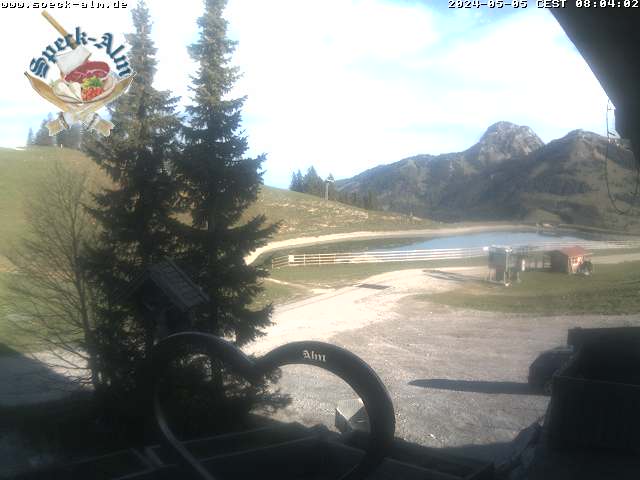 Aktuelles Bild der Speck-Alm Webcam am Oberen Sudelfeld